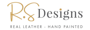 R.S Designs - Real Leather · Hand Painted - Logo