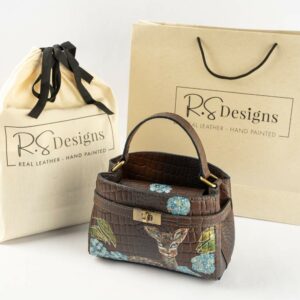 Classic bag Brown and Dark Blue