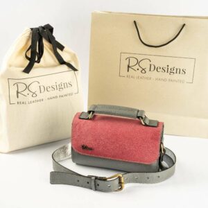 SIGNATURE BAG Pink and Silver